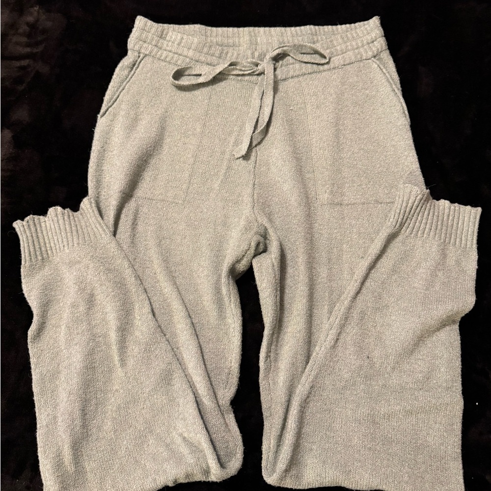 LC Lauren Conrad Women's Light Gray lounge pants